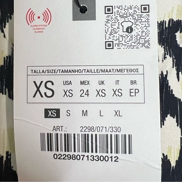 Zara Long Sleeve Button Up Print Shirt - Picture 6 of 8